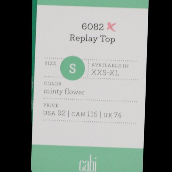 CAbi "Replay" Top - Picture 2 of 2